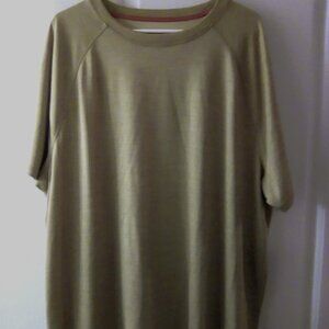 Mens Plus Sixe 3XL shirt, gold, new without tags, Lake and Trail